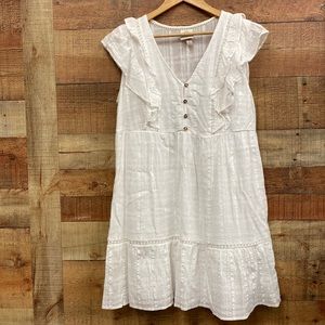 Knox Rose White Peasant Dress